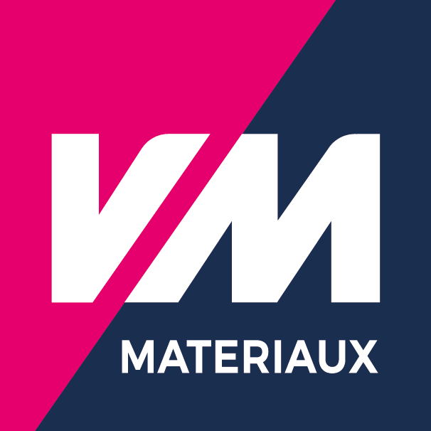 Icone VM Matériaux, entreprise partenaire de CGB Batiment 17, maçon à Rétaud